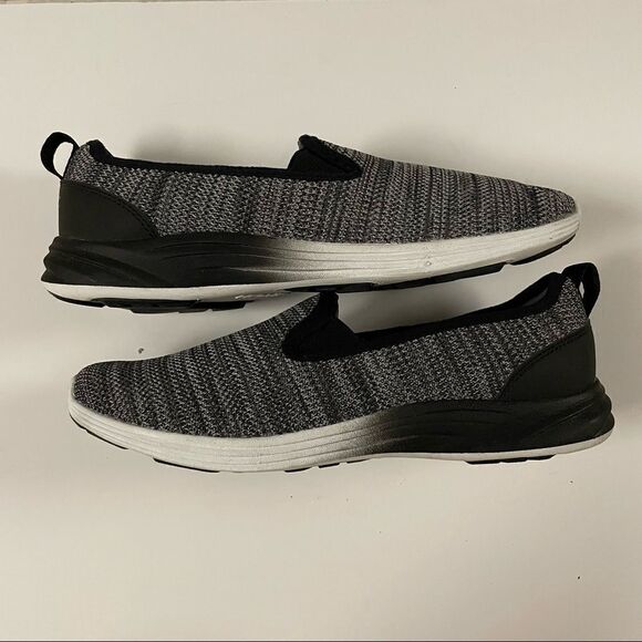 Vionic Slip ons ~ Greyish/Black color ~ size 7 ~removable insoles - Picture 4 of 11